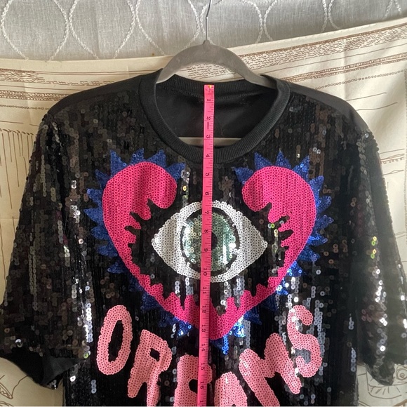 Sequined Dreams and Screams top - Picture 4 of 11